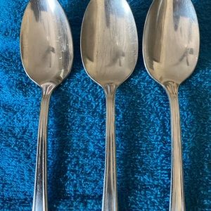 Gailstyn (Silverplate) by GAILSTYN SET OF 7  6 1/8” SPOONS SOLD AS IS USED